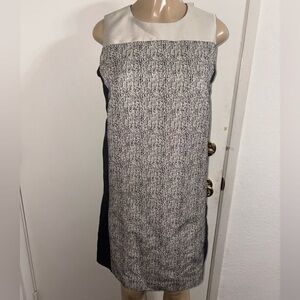 Diane Von Furstenberg Black and White Midi Dress